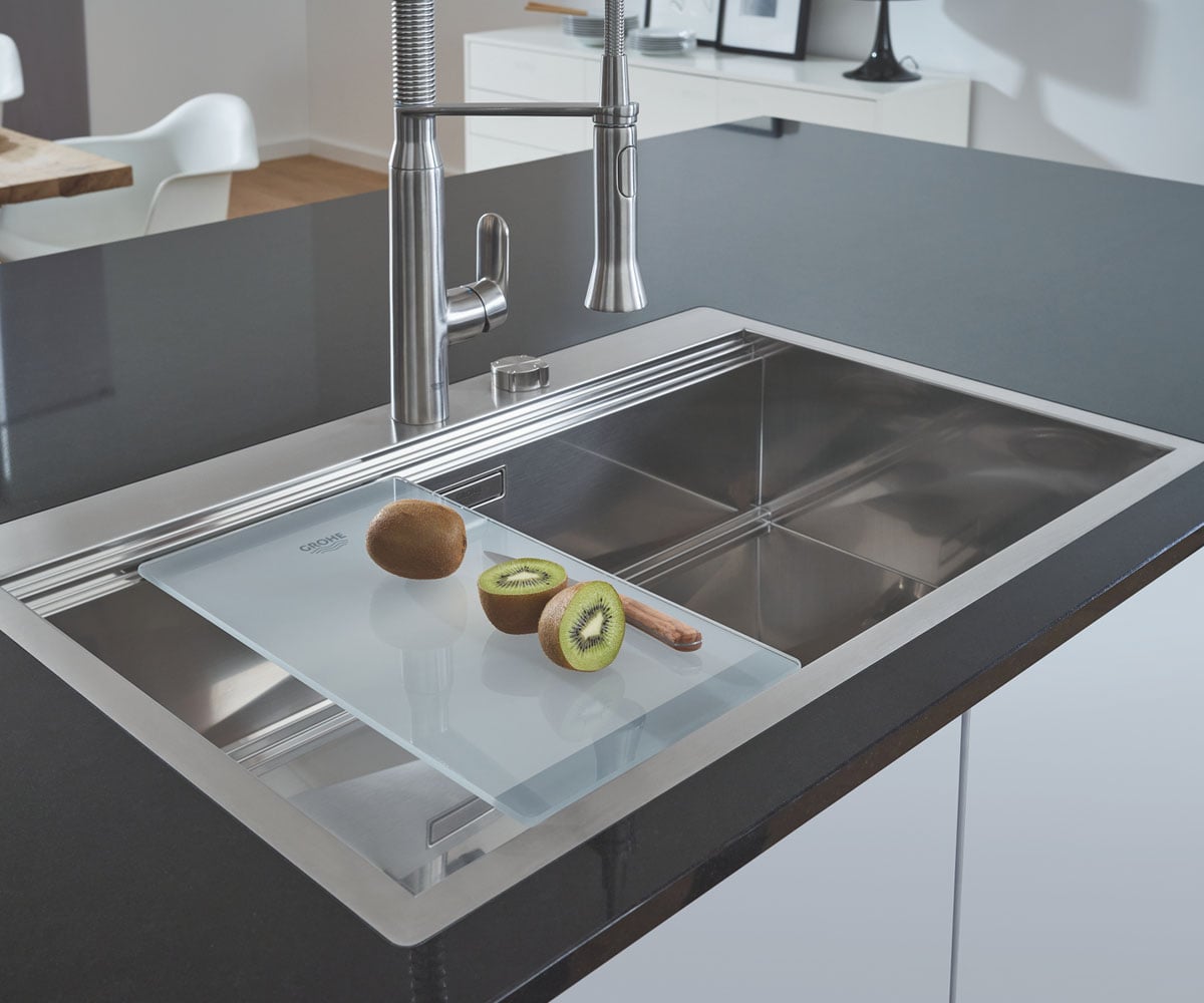 Мойка для кухни с эксцентриком  K-SERIES K 800 31584SD0:Фото 3