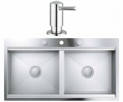 ГРОХЕ К-СЕРІЯ K 800 31585SD0 40536000 Кухонна мийка GROHE K-SERIES К 800 31585SD0+40536000