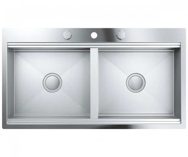 Мойка для кухни с эксцентриком GROHE K-SERIES K 800 31585SD0 31585SD0