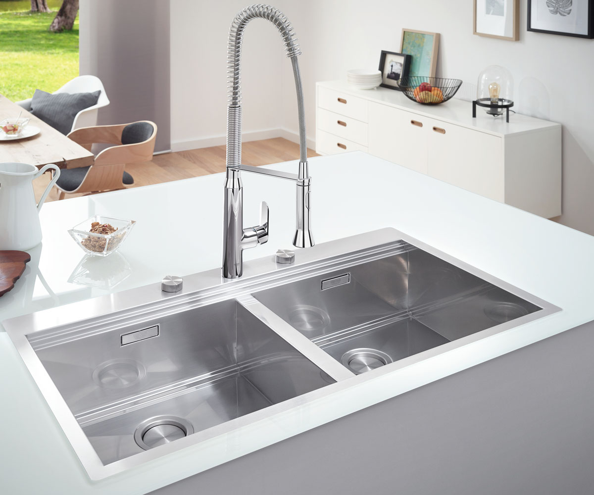 Мойка для кухни с эксцентриком  K-SERIES K 800 31585SD0:Фото 3