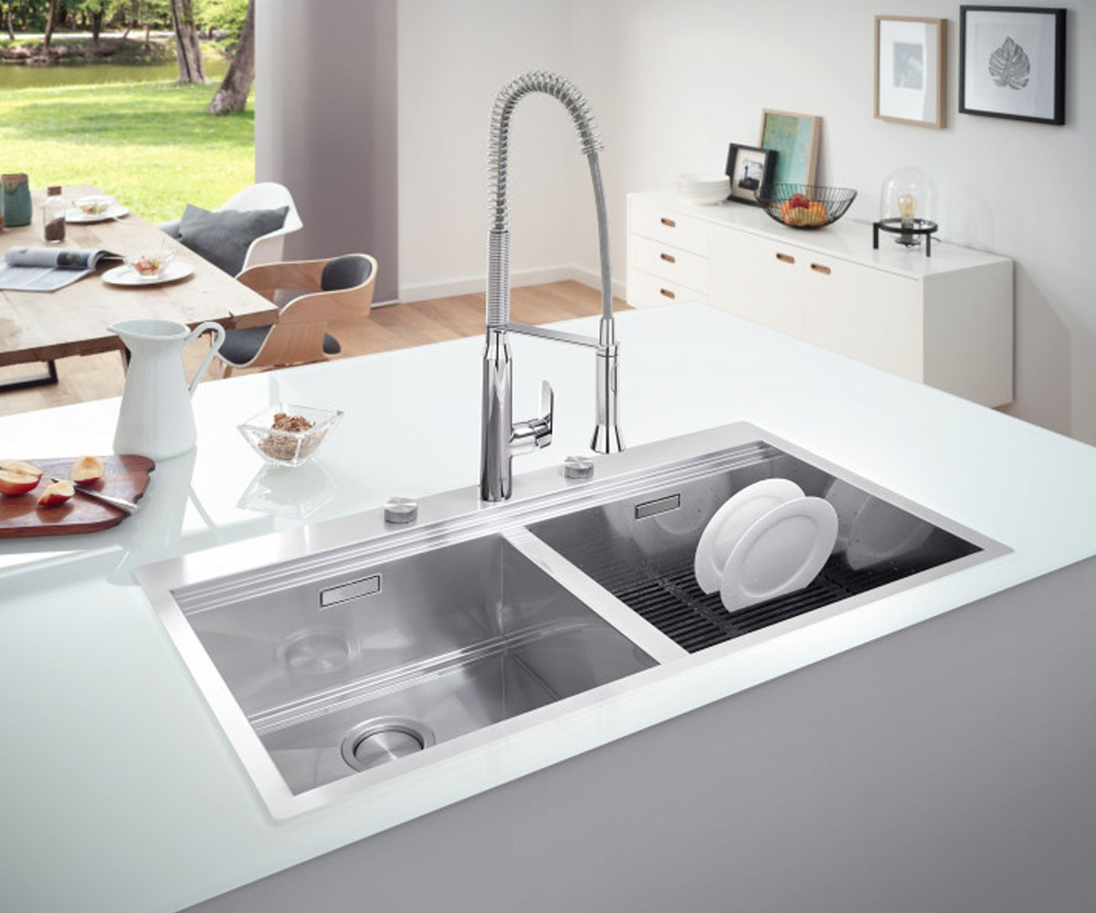 Мойка для кухни с эксцентриком  K-SERIES K 800 31585SD0:Фото 4