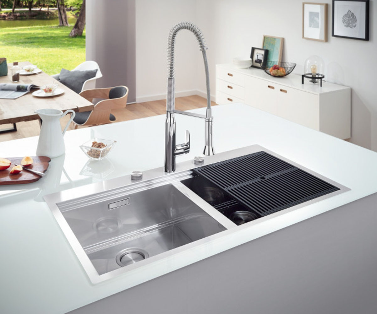 Мойка для кухни с эксцентриком  K-SERIES K 800 31585SD0:Фото 5