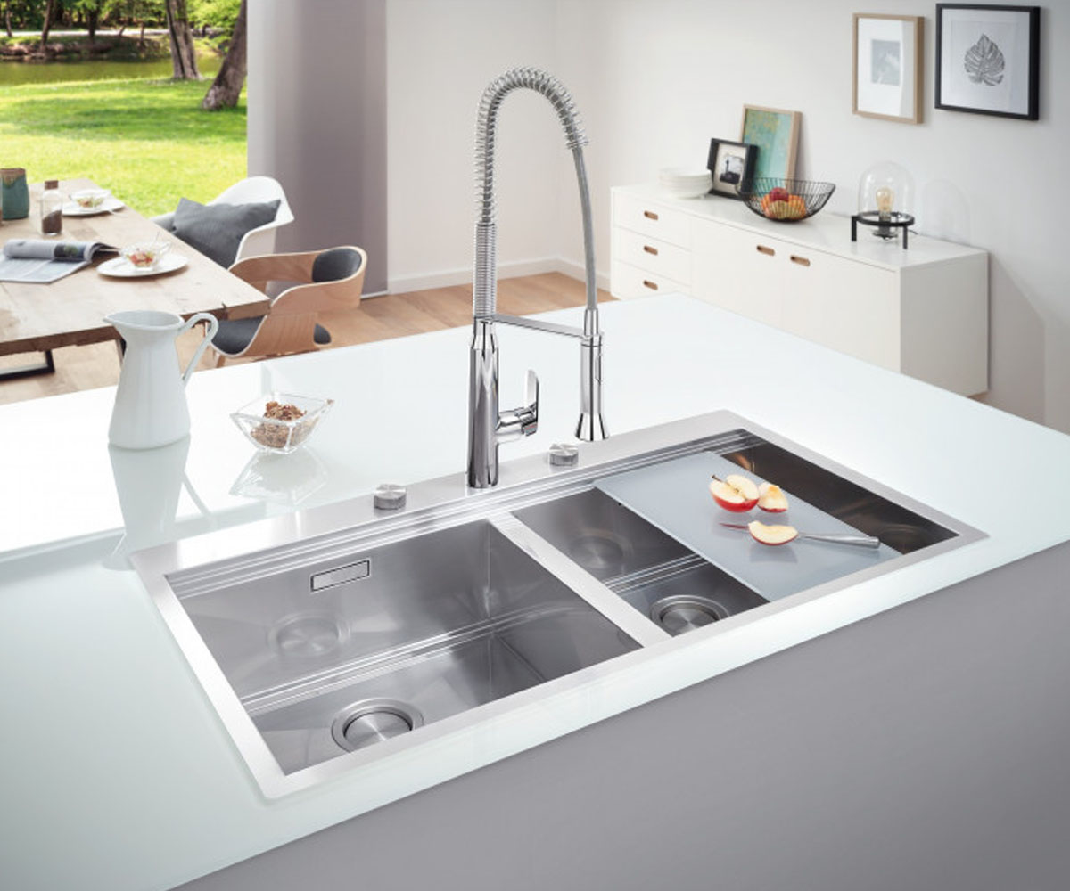 Мойка для кухни с эксцентриком  K-SERIES K 800 31585SD0:Фото 6
