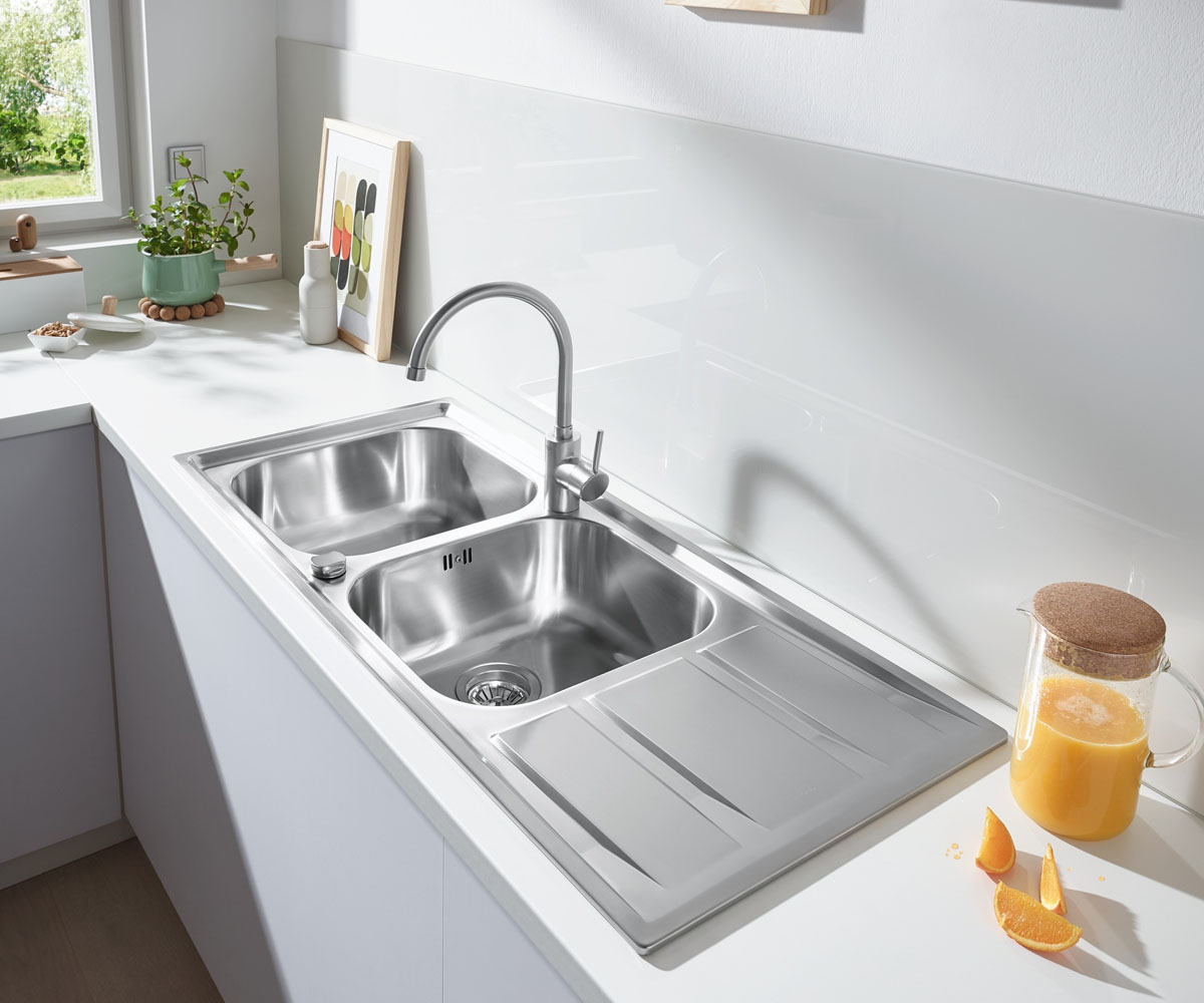 Мойка для кухни с эксцентриком  K-SERIES K 400 31587SD0:Фото 3