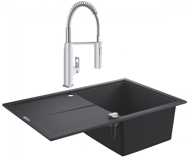 Змішувач для раковини з пружиною GROHE K-SERIES K 400 31639AP0 31395000 GROHE K-SERIES К 400 31639AP0+31395000 31639AP0+31395000
