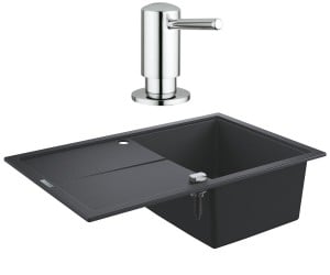 Мойка с дозатором GROHE K-SERIES K 400 31639AP0+40536000