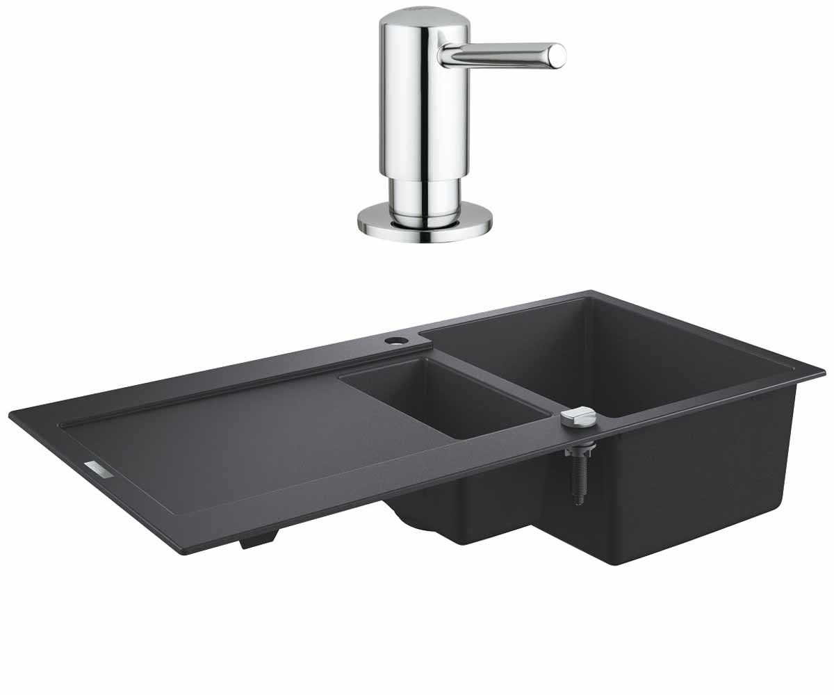 GROHE K-СЕРІЯ K 500 31646AP0 40536000 Кухонна мийка GROHE K-SERIES K 500 31646AP0+40536000 31646AP0+40536000