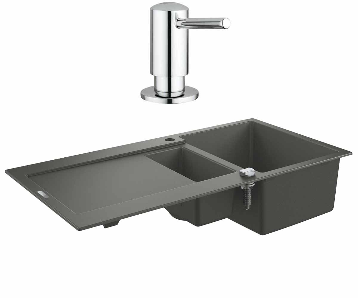 GROHE K-СЕРІЯ K 500 31646AT0 40536000 Кухонна мийка GROHE K-SERIES K 500 31646AT0+40536000 31646AT0+40536000
