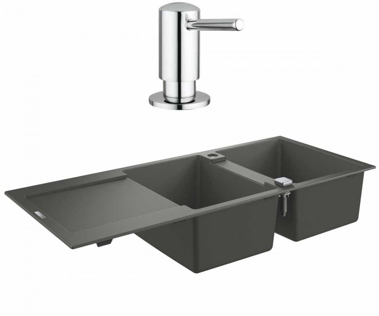 GROHE K-СЕРІЇ K 500 31647AT0 40536000 Кухонна мийка GROHE K-SERIES K 500 31647AT0+40536000 31647AT0+40536000