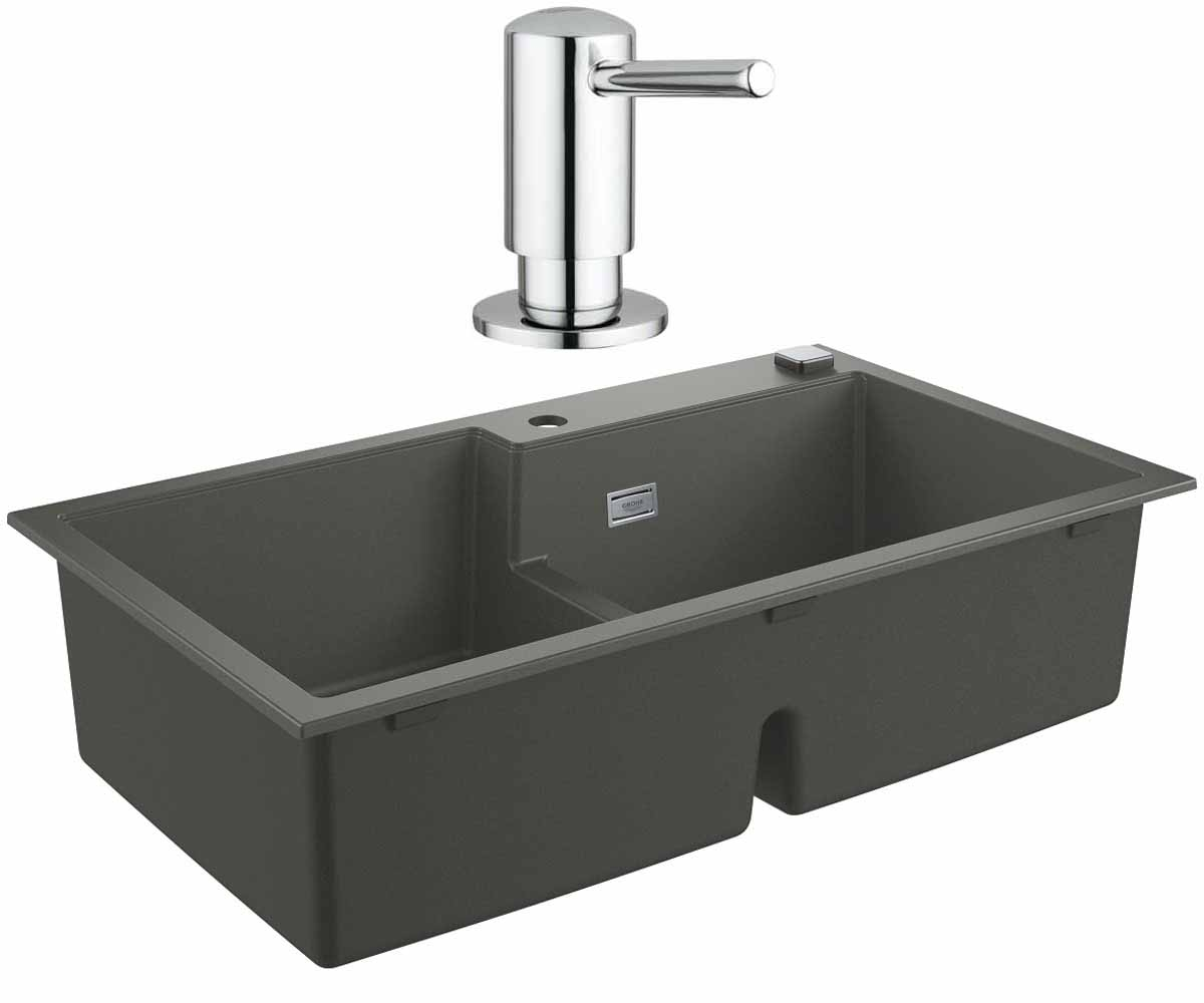 GROHE K-СЕРІЯ K 500 31649AT0 Кухонна мийка 40536000 GROHE K-SERIES K 500 31649AT0+40536000 31649AT0+40536000