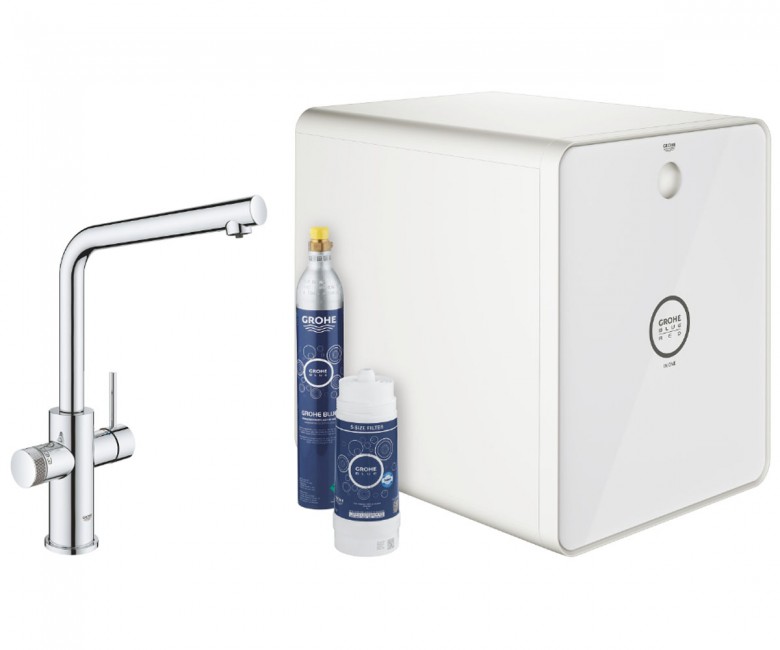 Змішувач з фільтром, стартовий комплект GROHE BLUE RED 2 IN 1 31727000 31727000