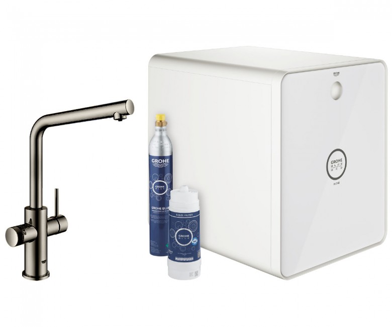 Змішувач з фільтром, стартовий комплект GROHE BLUE RED 2 IN 1 31727AL0 31727AL0