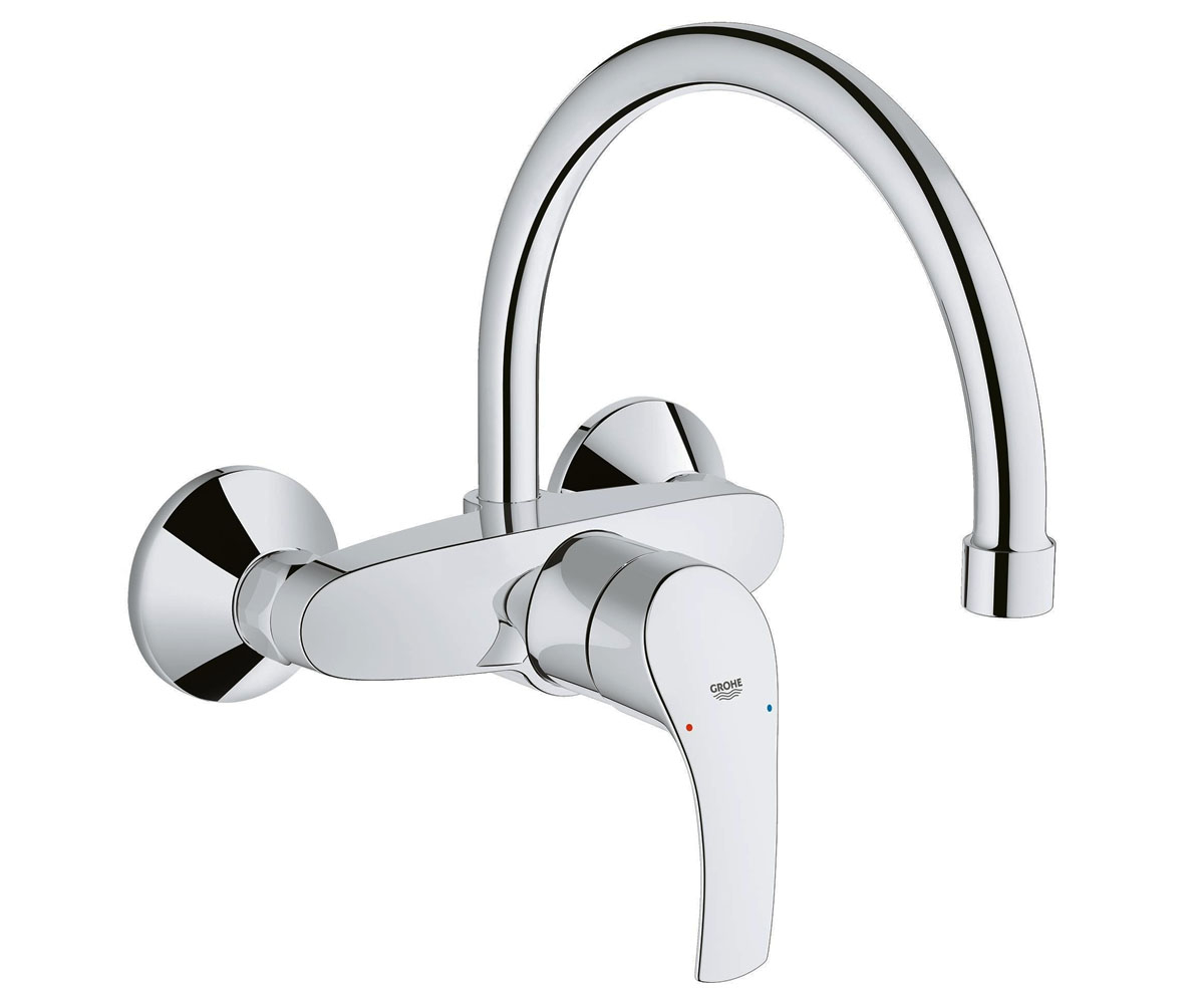 Кухонний настінний змішувач GROHE EUROSMART 32482002 32482002
