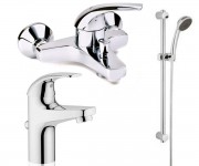 набір змішувачів для ванної GROHE BAU CURVE 32806000+23165000+2707700