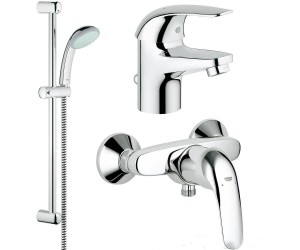 Набір змішувачів GROHE EUROECO 32807000+23165000+2866700