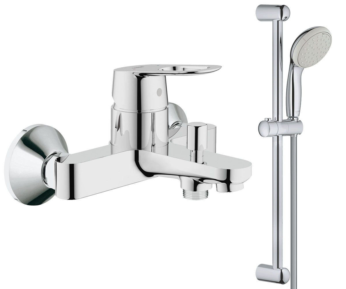 2 в 1 набір змішувачів GROHE BAU LOOP 32815000+27598001 32815000+27598001