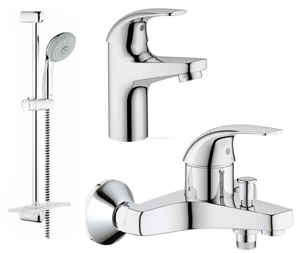 Набір змішувачів для ванни GROHE BAU CURVE 33232009 33232009