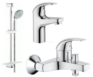 Набір змішувачів для ванни GROHE BAU CURVE 33232009