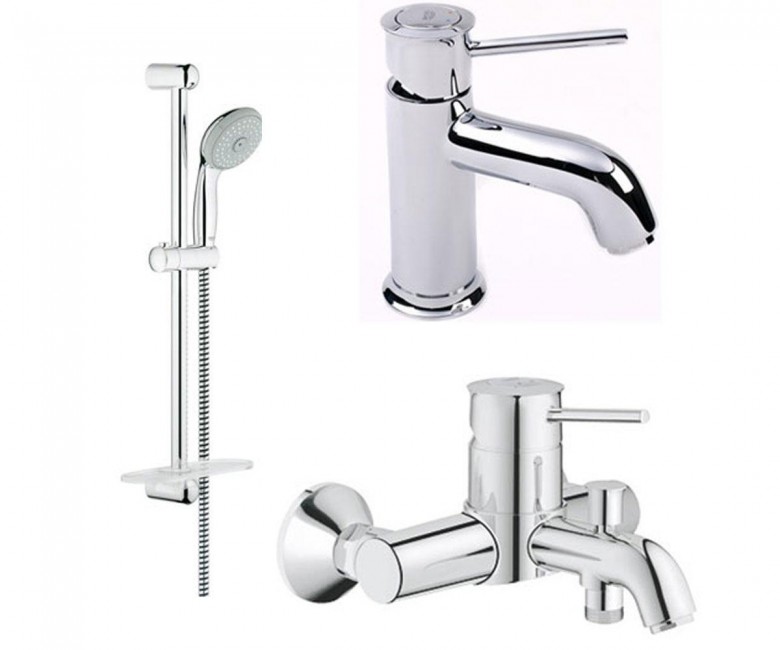 Набір змішувачів для ванни GROHE BAU CLASSIC 33232010 33232010