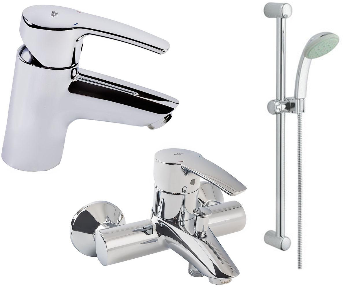 Змішувач для раковини GROHE EUROSTYLE 33552001+33591001+28592000 33552001+33591001+28592000
