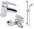 Змішувач для раковини GROHE EUROSTYLE 33552001+33591001+28592000 33552001+33591001+28592000
