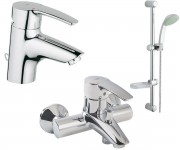 Набір змішувачів GROHE EUROSTYLE 33557001+33591001+28593000