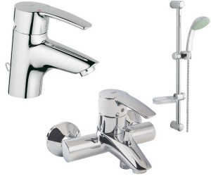 Набір змішувачів GROHE EUROSTYLE 33557001+33591001+28593000