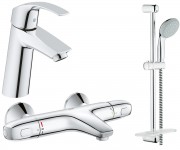 Набір із термостатом 3 в 1 GROHE GROHTHERM 1000 NEW 34101TM