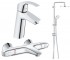 Набор смесителей 3 в 1 GROHE EUROSMART 34102TS 34102TS