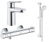 Набір змішувачів 2 в 1 GROHE GROHTHERM 800 34105TS 34105TS
