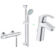 Набір змішувачів 3 в 1 GROHE GROHTHERM 1000 NEW 341233