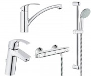 Набір змішувачів 4 в 1 GROHE GROHTHERM 1000 NEW 341325