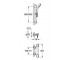 Комплект для душа  PRECISION TREND 34237000:Чертеж 