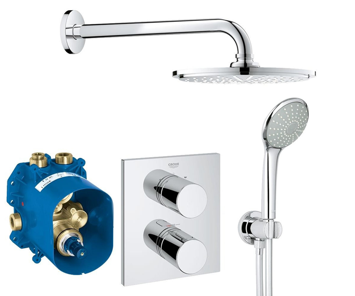 Набір прихованого монтажу GROHE GROHTHERM 3000 34408000 34408000