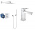 Набір з термостатом 2 в 1    GROHE GROHTHERM CUBE 345234 345234