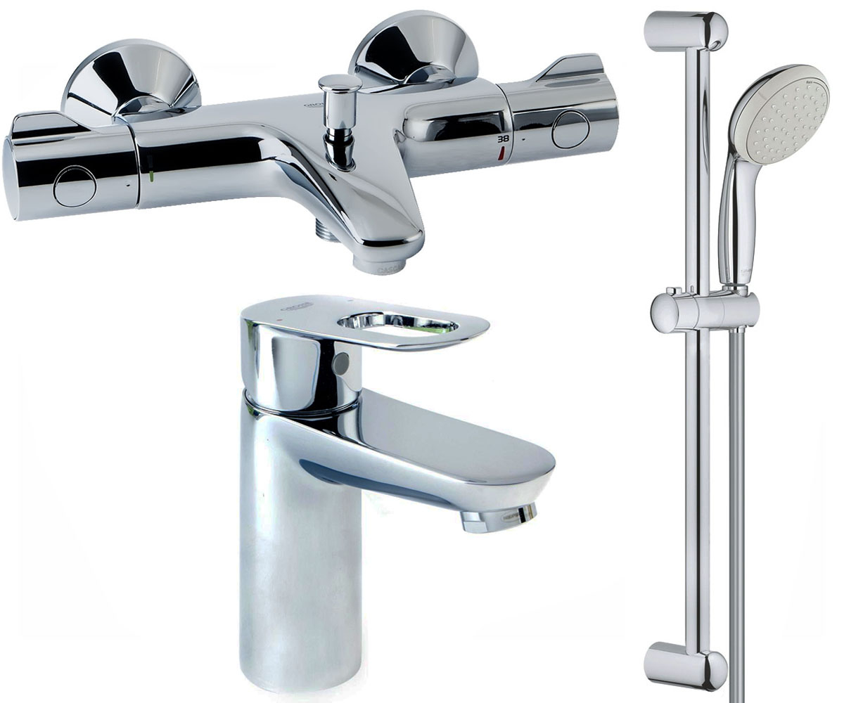 Набір змішувачів 3 в 1 GROHE GROHTHERM 800 34550TS 34550TS