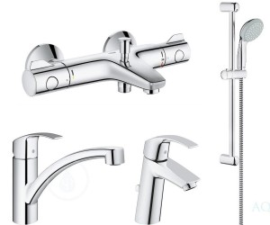 Набір змішувачів 4 в 1 GROHE GROHTHERM 800 345534