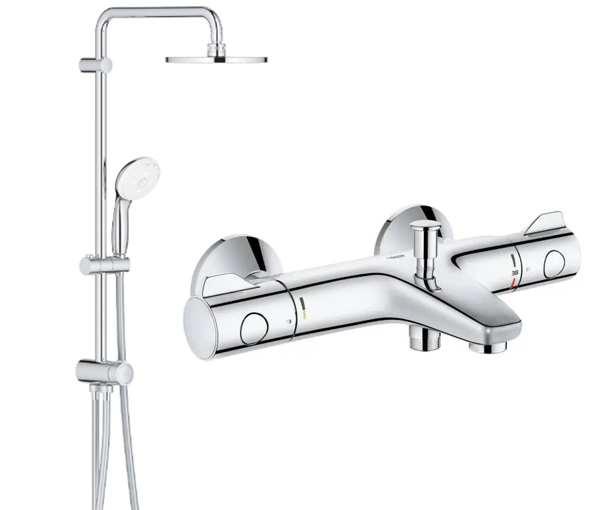 Набір для ванни та душу GROHE GROHTHERM 34567000+27389002 34567000+27389002