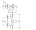Термостатический смеситель  PRECISION START QUICKFIX 34598000:Чертеж 