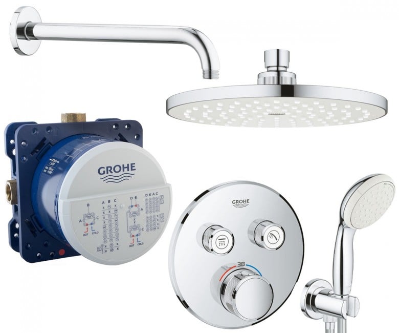 Душова система GROHE GROHTHERM SMARTCONTROL 3461400L 3461400L