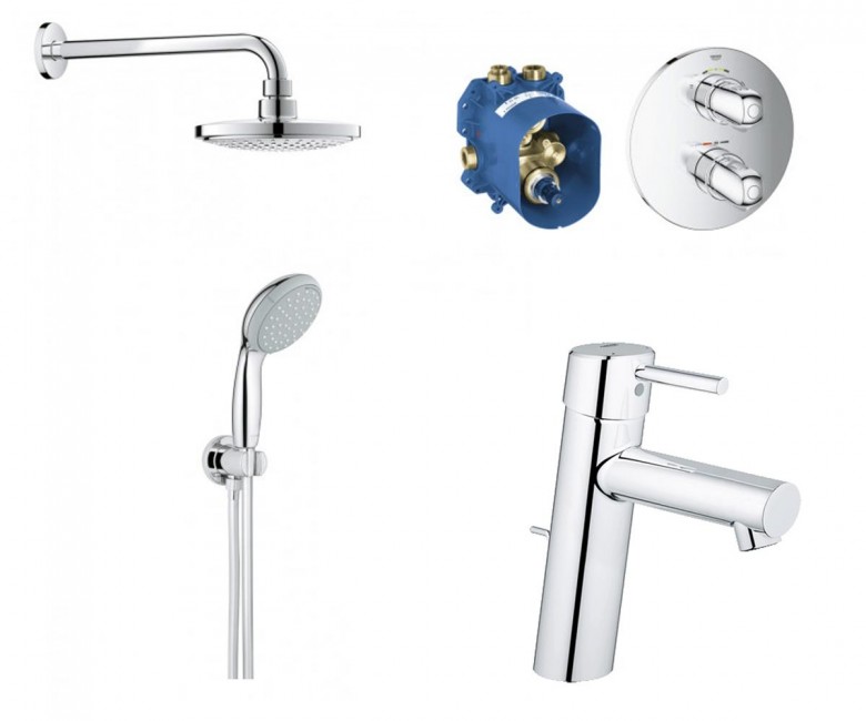 Комплект термостатичного змішувача GROHE GROHTHERM 346234 346234