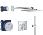 Душова система GROHE GROHTHERM SMARTCONTROL 34706000 SHOWROOM