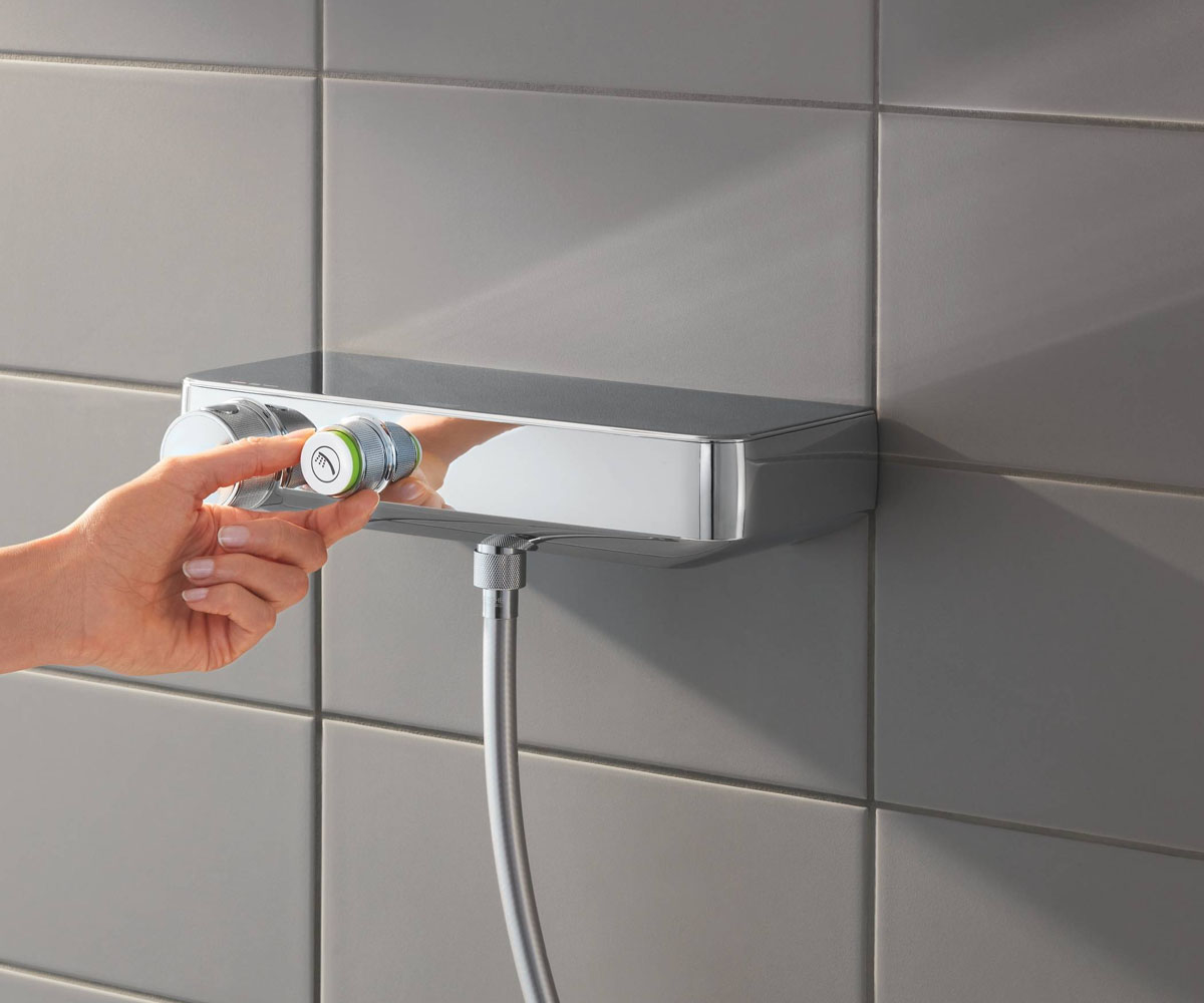 Смеситель с душевым набором  GROHTHERM SMARTCONTROL 34721000:Фото 6