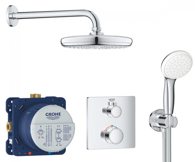 Душова система GROHE GROHTHERM 34729000 34729000