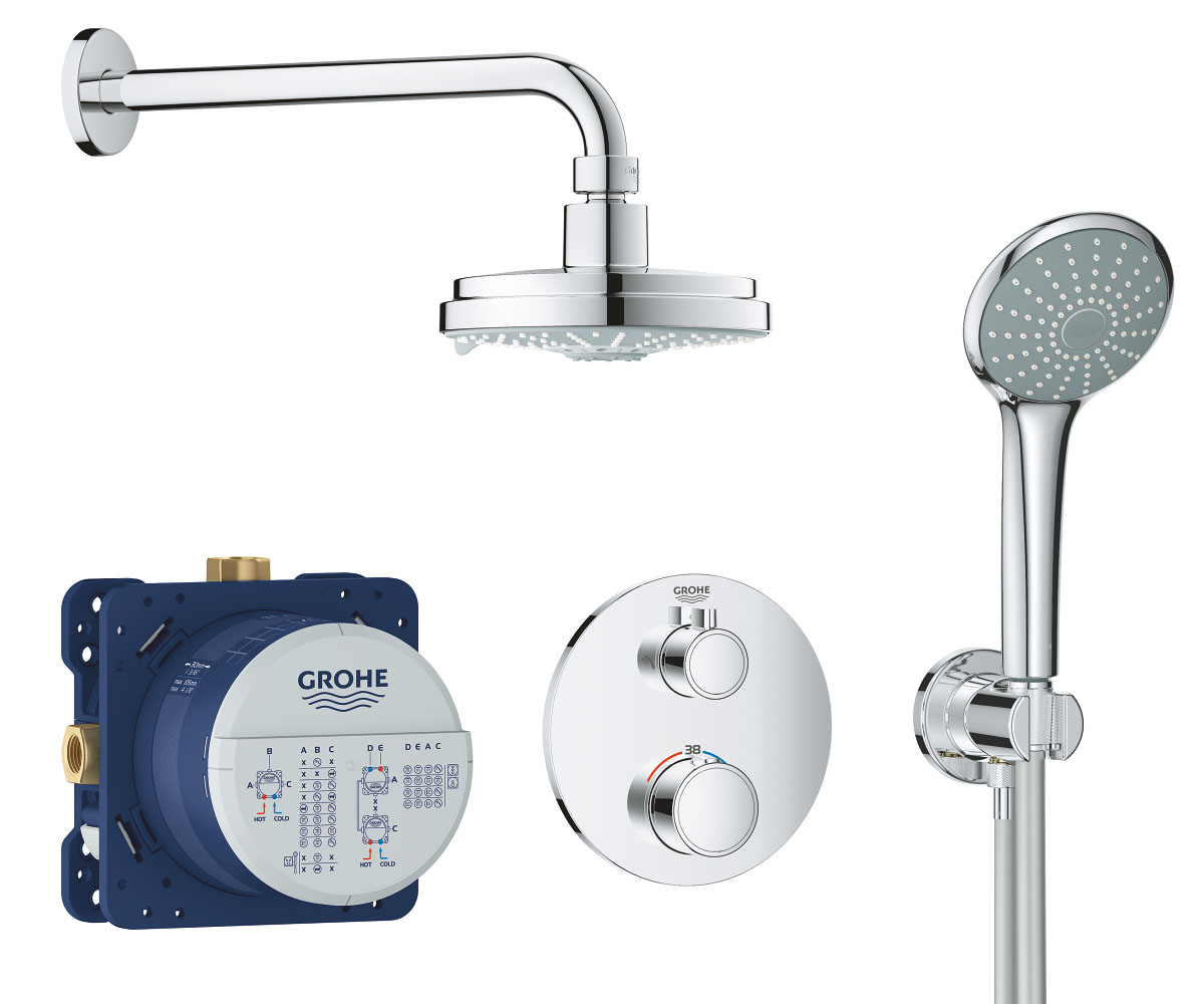 Система з термостатом GROHE GROHTHERM 34735000 34735000