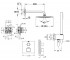 Система скрытого монтажа  GROHTHERM CUBE 347410UR:Чертеж 