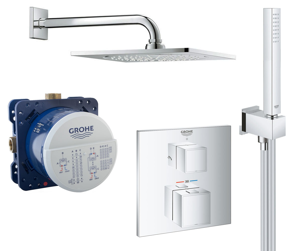 Система прихованого монтажу GROHE GROHTHERM CUBE 347410UR 347410UR
