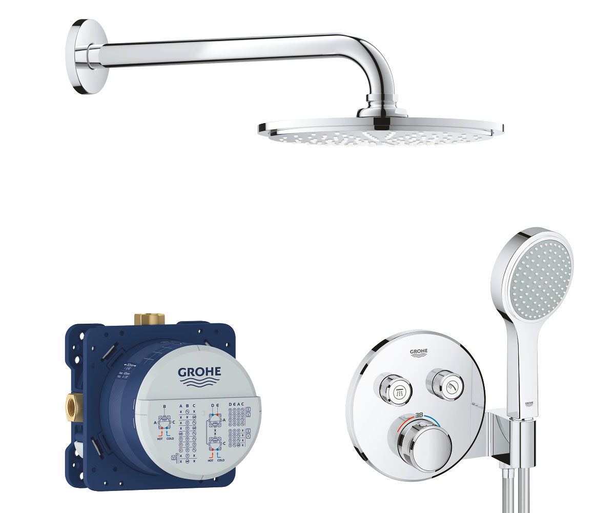 Душова система GROHE GROHTHERM SMARTCONTROL 34743000 34743000