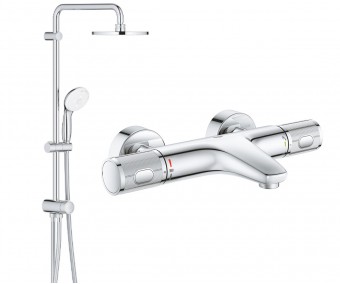 Комплект для ванни та душу GROHTHERM 1000 PERFORMANCE 34779000+27389002