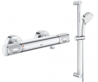Змішувач з душовим набором GROHTHERM 1000 PERFORMANCE 34783000